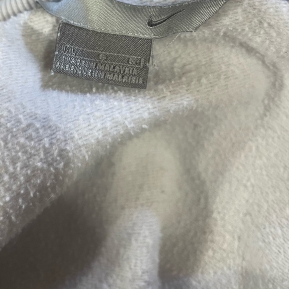 Vintage Nike Grey Tag Heavyweight Full Zip Embroidered Spell Out Size Large - Picture 6 of 6